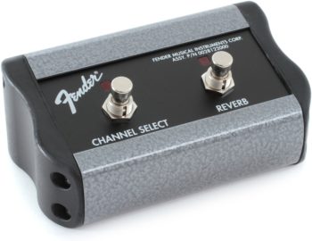 Fender 2-Button Footswitch: Channel/Reverb