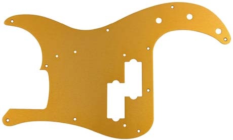 Fender 10-Hole '50s Vintage-Style Precision Bass® Pickguard Gold
