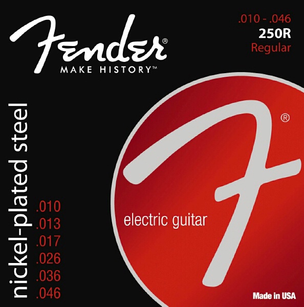 Fender Nickel-plated Steel Super 250R 10-46