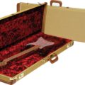 Fender Deluxe Strat/Tele Case, Tweed w/ Red Plu