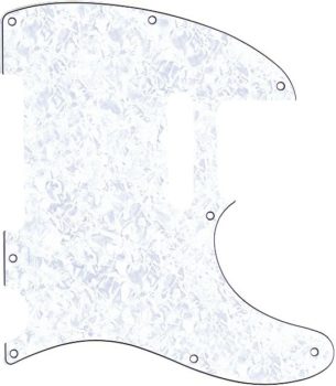 Fender Pickguard Telecaster White Pearl