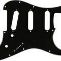 Fender Pickguard Strat S/S/S - Black