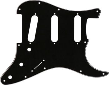 Fender Pickguard Strat S/S/S - Black