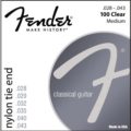 Fender 100 Clear Medium Tension