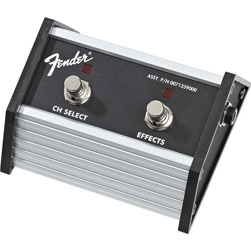 Fender 2-Button Footswitch: Channel Select/Effects On/Off