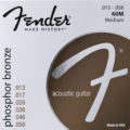 Fender Phosphor Bronze Acoustic Guitar Strings 60M .013-.056