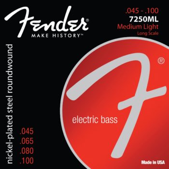 Fender Nickel-plated Steel Bass 7250ML 45-100