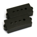 Fender Pure Vintage Precision Bass Pickup Covers Black