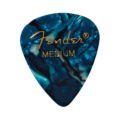 Fender 351 Shape Premium Picks Medium - 12 Pack Ocean Turquoise