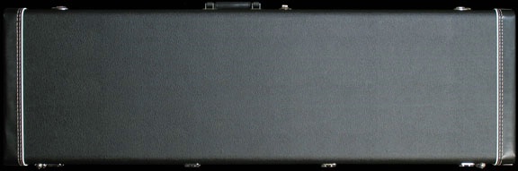 Fender Jazz Bass Multi-Fit Hardshell Case Black with black acrylic