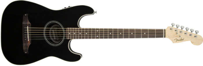 Fender Stratacoustic Walnut FB Black