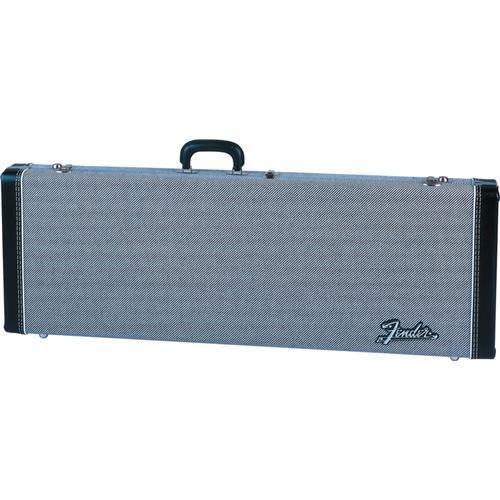 Fender Precision BassMulti-Fit Hardshell Case Black w/ Orange Plush