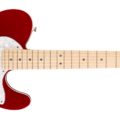 Fender Deluxe Tele Thinline  MN Candy Apple Red