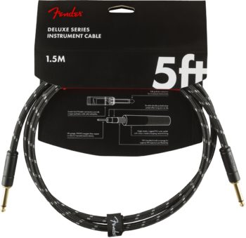 Fender Deluxe Series Instruments Cable, Straight/Straight, 5' Tweed
