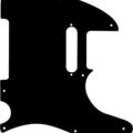 Fender Pickguard Telecaster Black