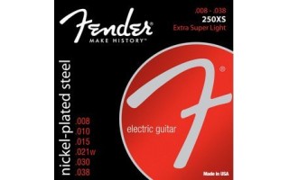 Fender 250XS Nickel-Plated Steel 008 - 038