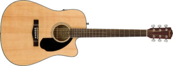 Fender CD-60SCE Dreadnought, Walnut Fingerboard Natural