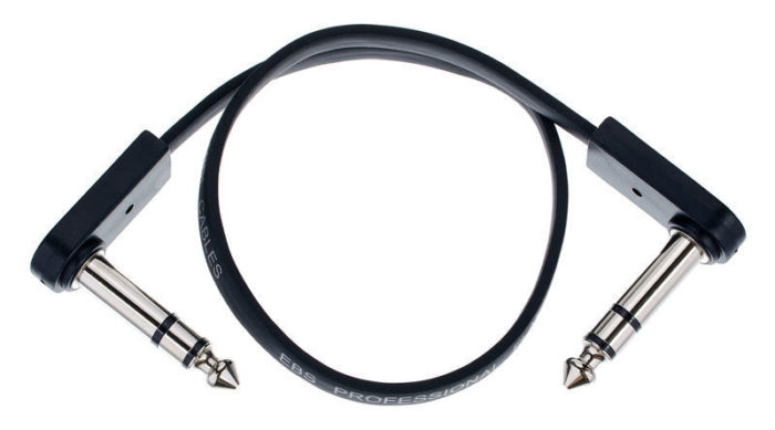 Ebs PCF-DLS28, Flat Patch Cable TRS (Stereo) 28 cm