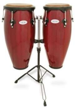 Toca Synergy Wood Conga Set with Stand RR