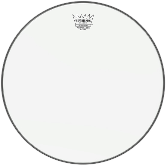 Remo Ambassador Clear Classic Fit Drumhead, 16"