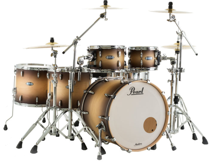 Pearl Masters Maple Complete MCT925XEP Satin Natural Burst