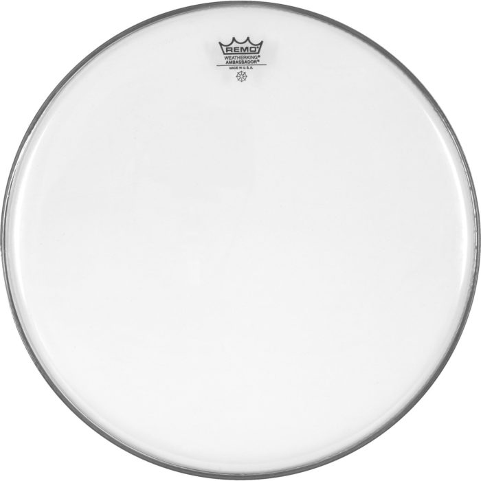 Remo Ambassador Clear 12"