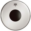 Remo 20" Controlled Sound Smooth White, Black Dot