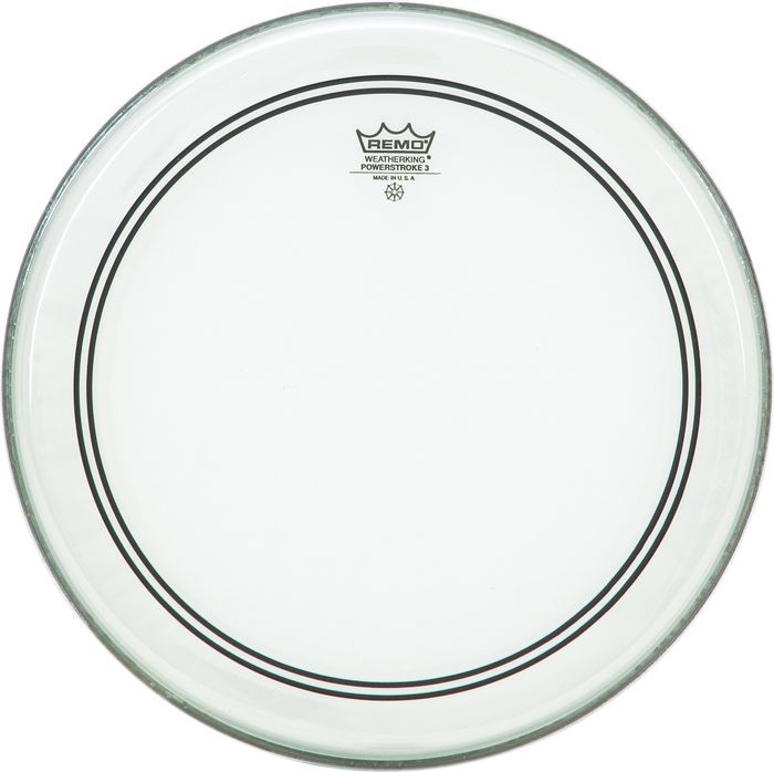 Remo 26" Powerstroke 3 Bass Drum Clear