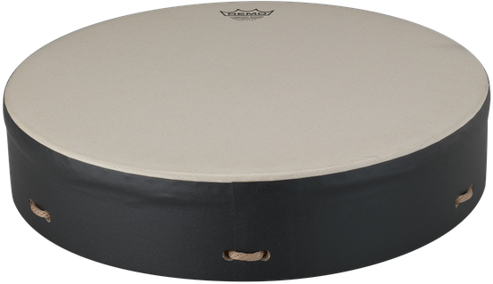 Remo Buffalo Drum Comfort Sound Technology - Black, 16"