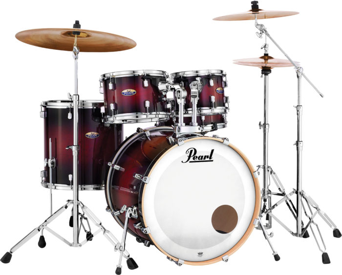 Pearl Decade Maple DMP905 Gloss Deep Red Burst