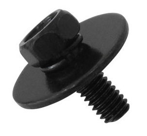 Pearl Mounting Screw w/Washer (for 4 ply shell) (per piece)