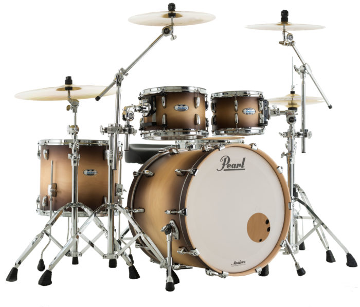 Pearl Masters Maple Complete MCT924XEP Satin Natural Burst