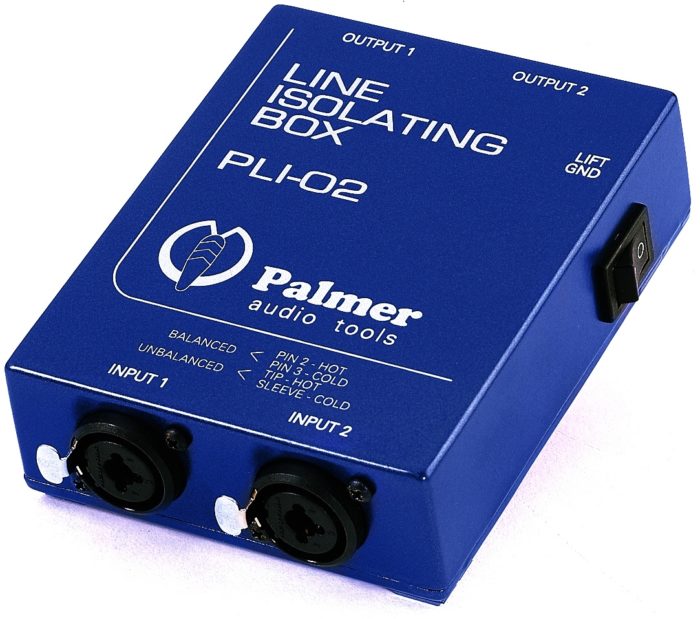 Palmer Line isolations box XLR PLI02