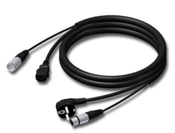 Adam-Hall ProCab Series CAB400 - Power and Microphone Cable Schuko Pow