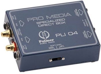Palmer PLI04 Dual Pro Media DI Box