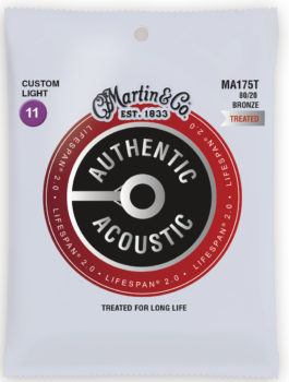 Martin MA175T Authentic Treated Acoustic Custom Light (.11 - .52) 8