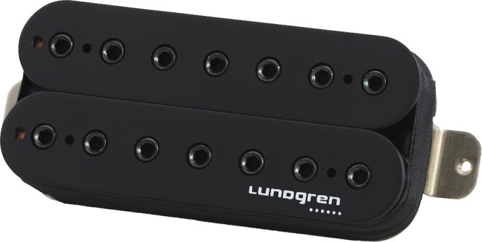 Lundgren-Pickups 7 string Black Heaven Bridge Open Black