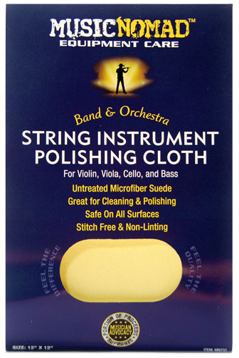 Music-Nomad String Instrument Polishing Cloth for Violin, Viola, Cello a - Tillbehör / reservdel