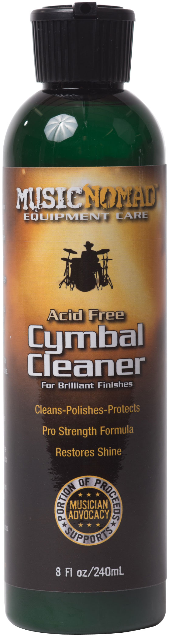 Music-Nomad Cymbal Cleaner - Cleans, Polishes & Protects