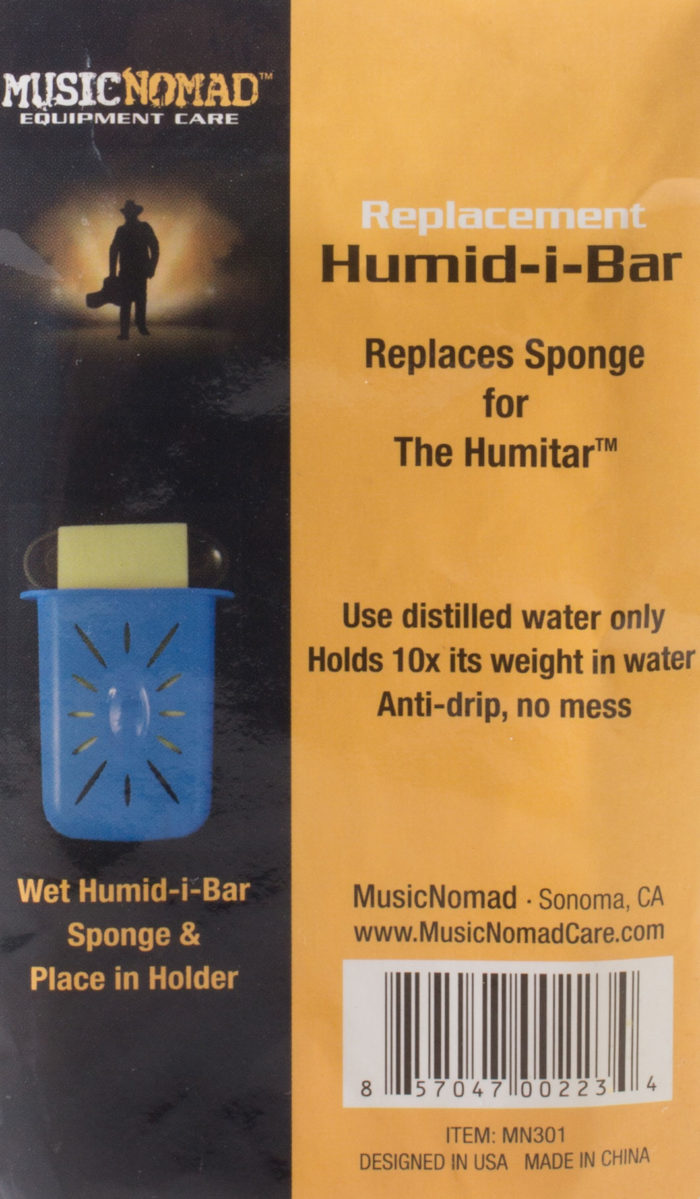 Music-Nomad Humid-i-Bar Replacement Sponge