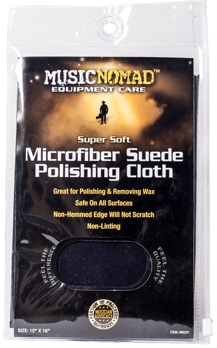 Music-Nomad Suede Polishing Cloth