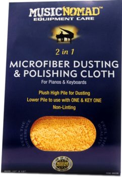 Music-Nomad Polishing Cloth for Pianos & Keyboards