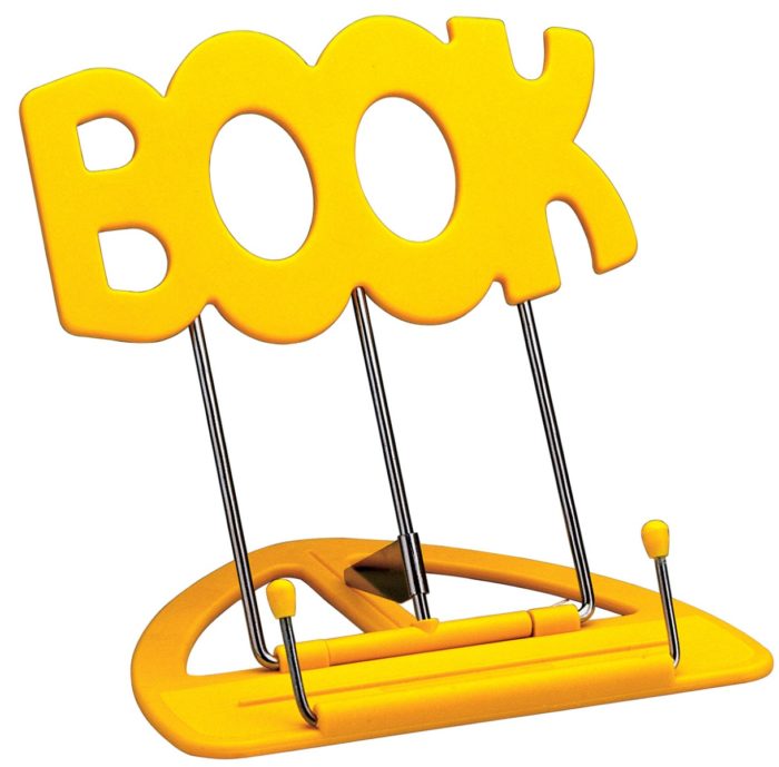 Konig-Meyer 12440 | Uni-Boy Book stand | 12-Pack Yellow