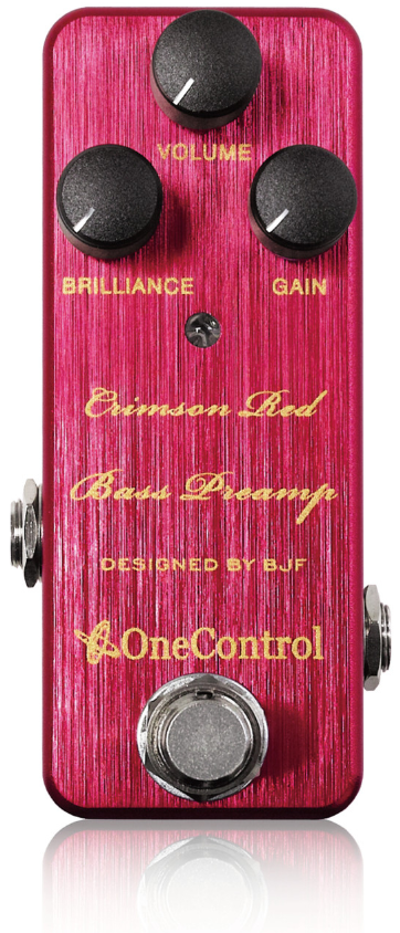 One-Control Crimson Red Bass Preamp - Musikbörsen