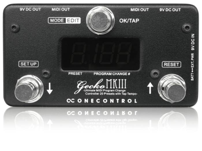 One-Control Gecko MKIII MIDI switcher