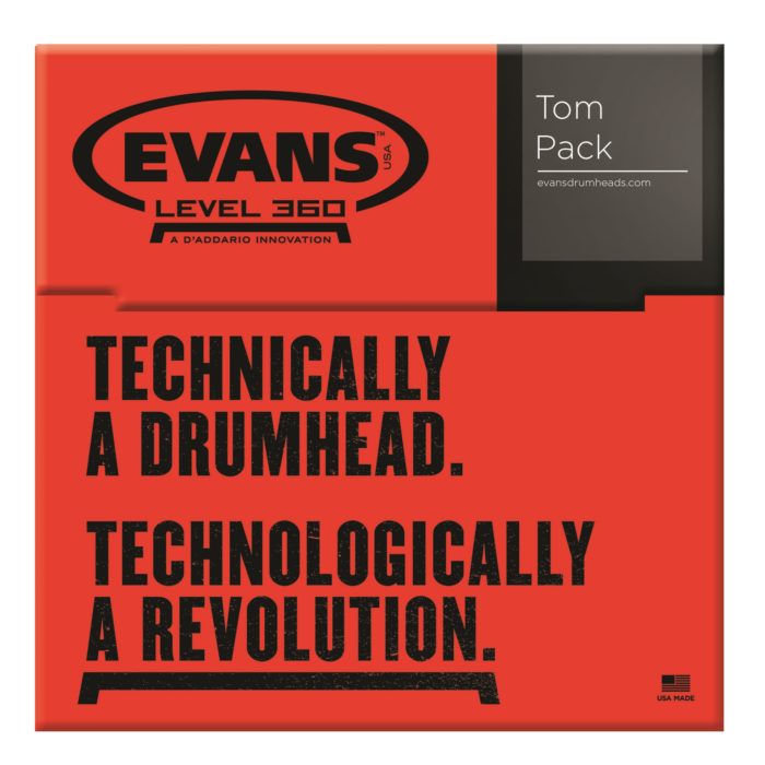 Evans EC2S Coated Skinnpaket - Rock