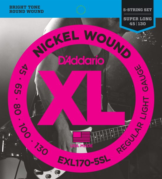 Daddario EXL170-5SL Nickel Wound