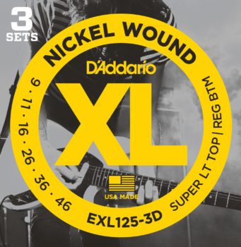 Daddario EXL125 - 3 sets