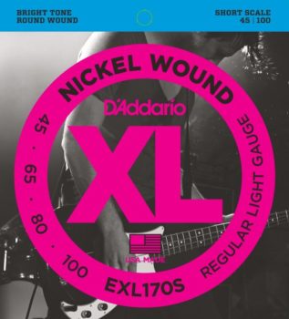 Daddario EXL170S Short scale