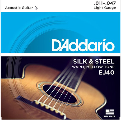Daddario EJ40 Silk & Steel